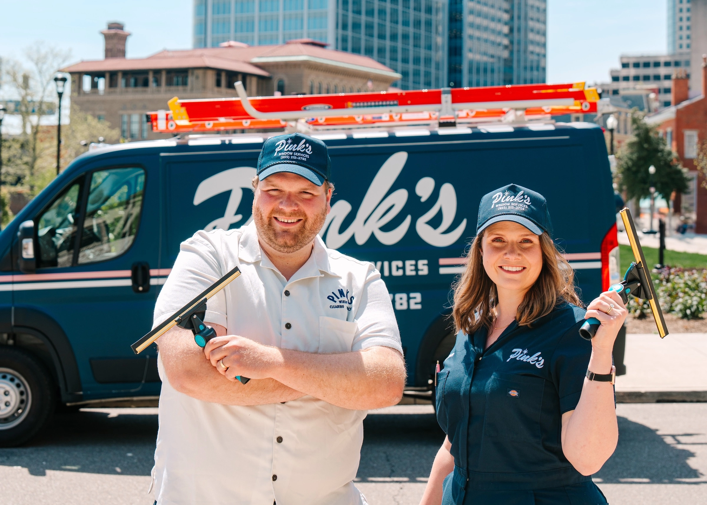 Pink's Windows owners in Greater Cincinnati.